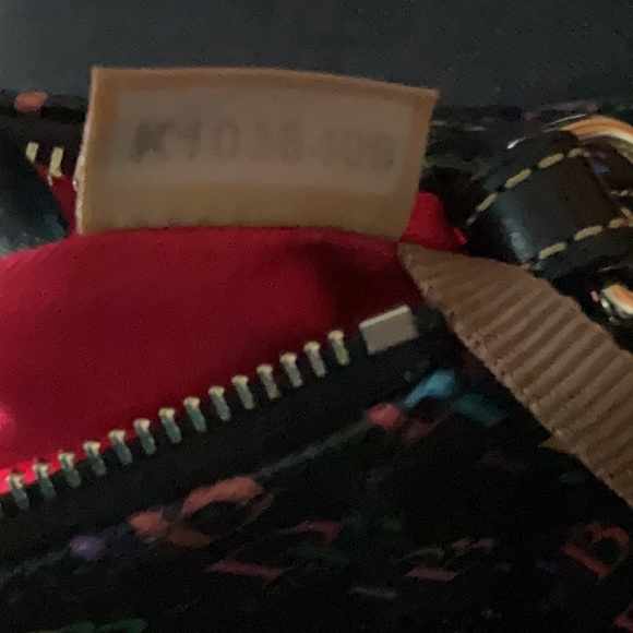 Dooney & Bourke Multicolor Logo Satchel - Picture 4 of 5